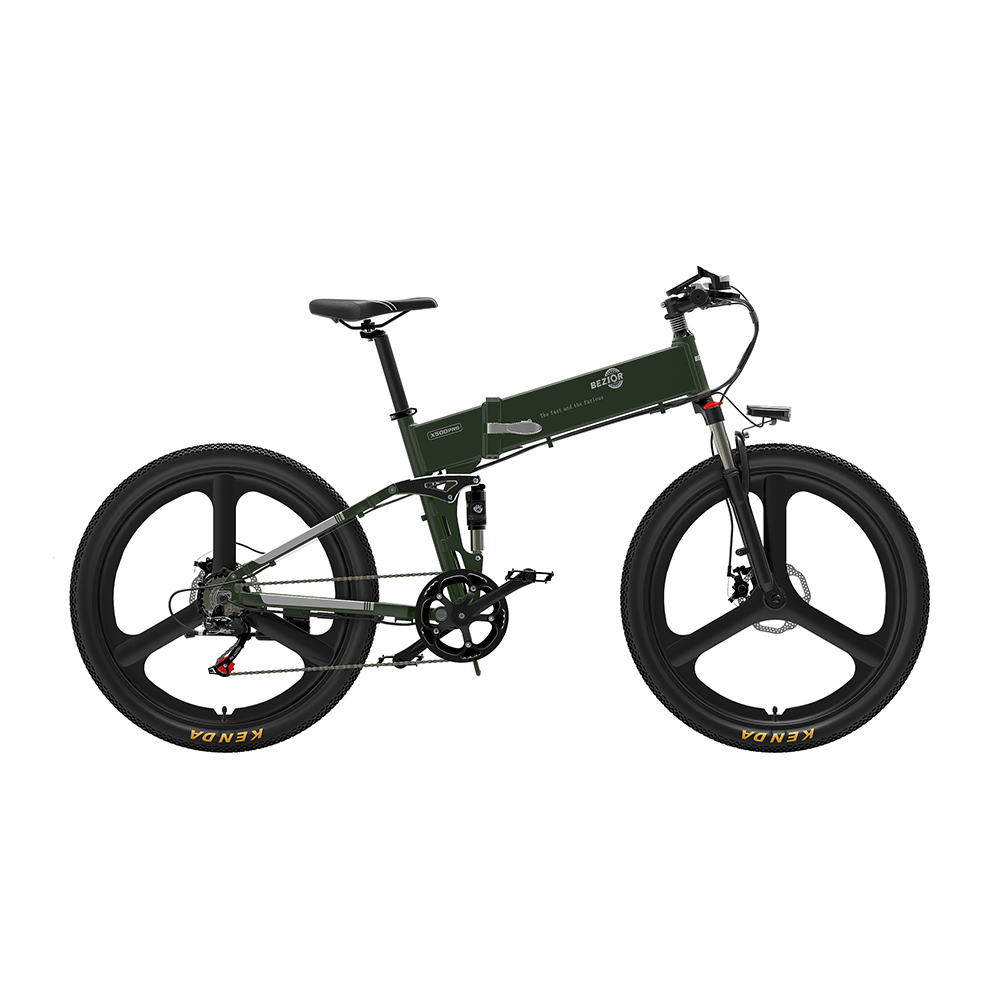 BEZIOR X500 PRO LIGHT OFF-ROAD MOUNTAIN BIKE WITH INTEGRATED WHEELS